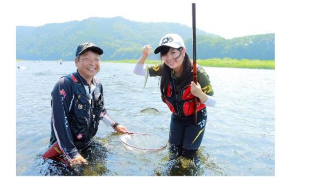 女性アユ釣り師養成講座モニター