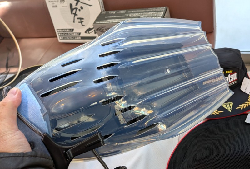 中が見える引き舟