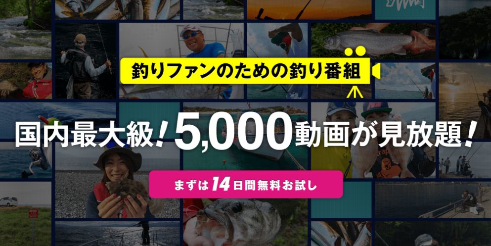 釣りビジョンVODとは