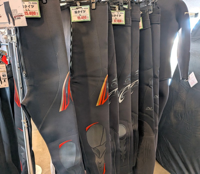 阪神素地の鮎タイツ